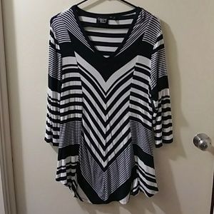 Stripped long shirt